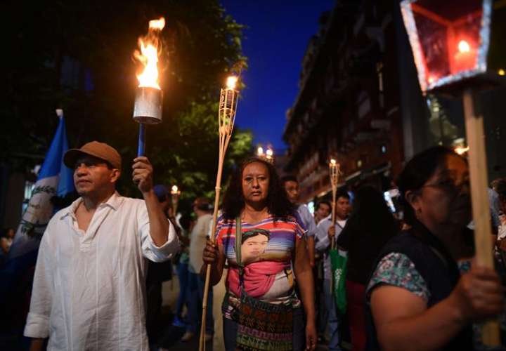 Protestas en Honduras. Foto/EFE