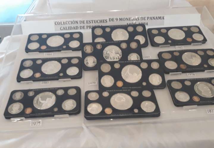 Exponen raras monedas antiguas en Panamá