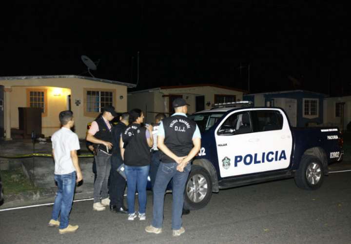 Vista general de la escena del crimen en Nuevo Tocumen. Foto: @Alexander Santamaría Archivo