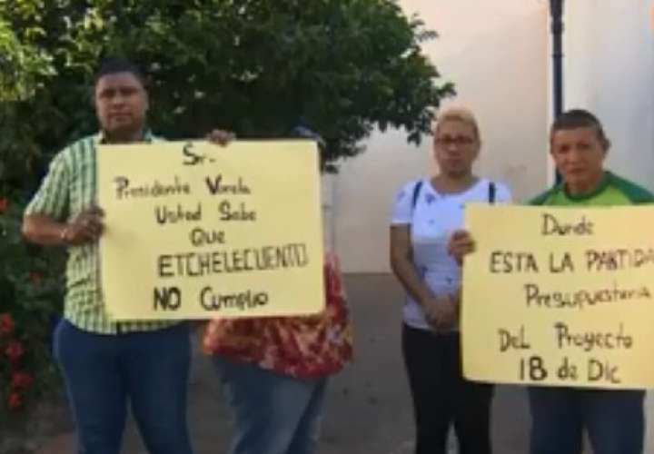  Residentes de San Felipe exigen solución habitacional