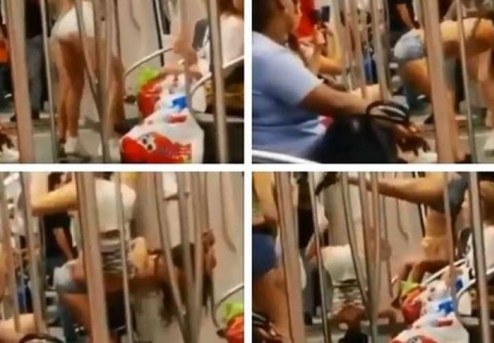 Investigan bailadera en el vagón del metro