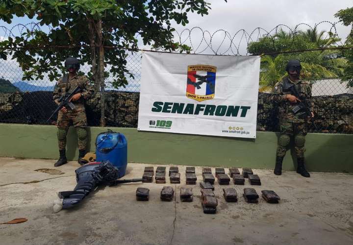 Confiscan 351 paquetes de droga en Darién y comarca Guna Yala