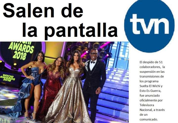 TVN bota a 51 colaboradores y transmitirá películas por "Suelta el Wichi"