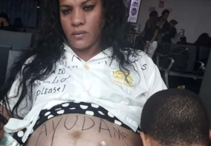 Panamá deporta por la fuerza a la cubana embarazada y con 3 hijos