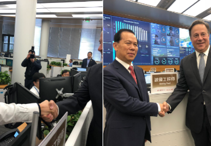 Varela promueve conexión Panamá-Shanghái en cita con directivos China Eastern