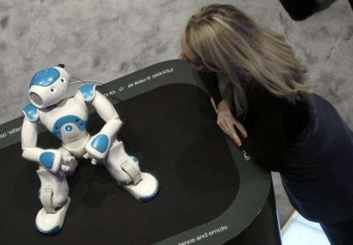 Un robot Watson, de IBM, en Barcelona. EFE