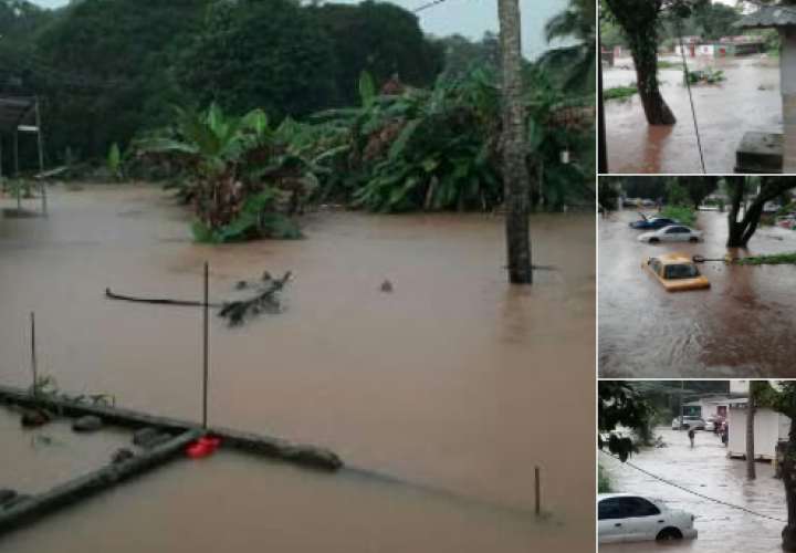 Sinaproc: 300 familias afectadas por lluvias en Colón