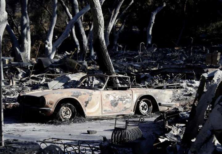 La mayoría de los desaparecidos reside en la población de Paradise, de 26.000 habitantes y que fue completamente engullida por las llamas. EFE/Archivo