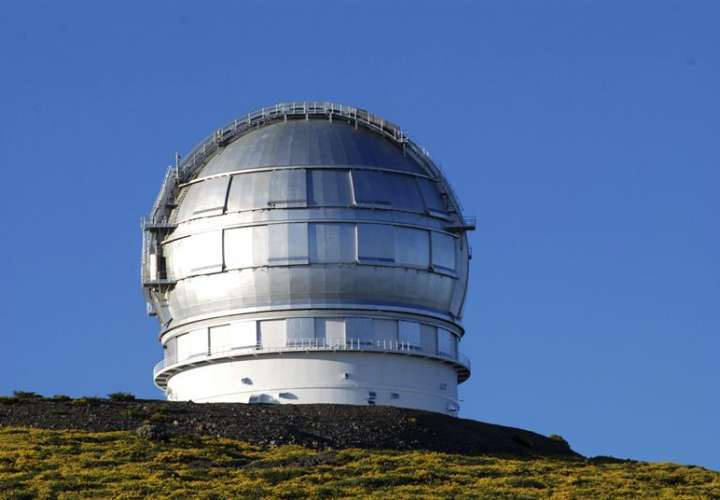 El Instituto español de Astrofísica de Canarias, informó que se pudo confirmar el descubrimiento de esta galaxia aislada, que está en las proximidades del Grupo Local, por medio del Gran Telescopio Canarias. EFE/Archivo