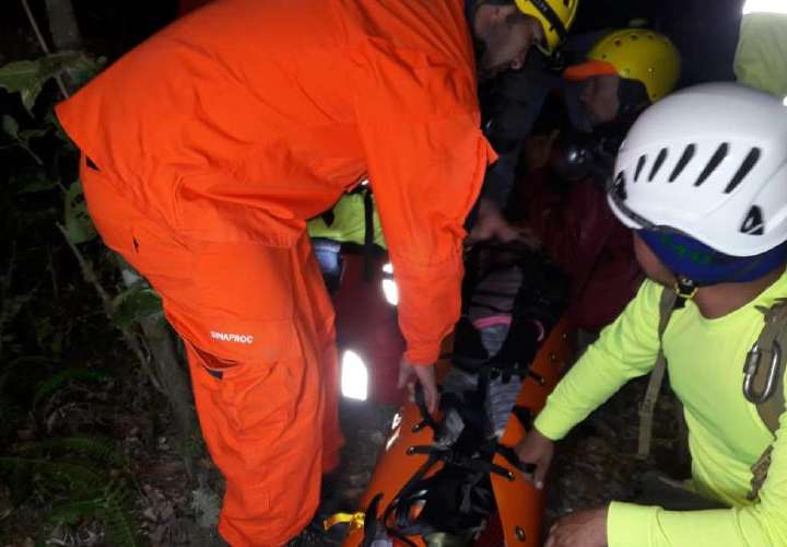 Rescatan a cuatro personas en la cima del volcán Barú 