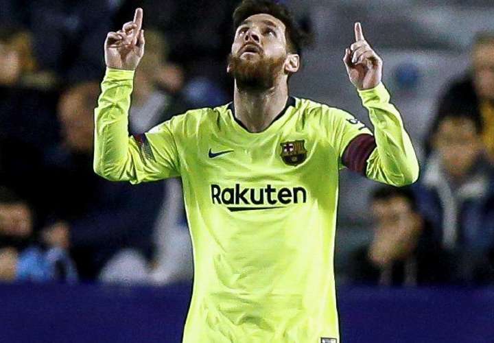 Ernesto Valverde: ‘Tenemos suerte de tener a Messi’