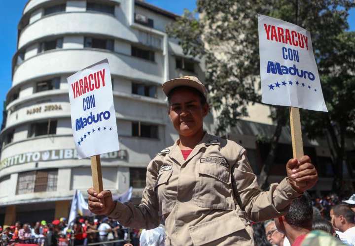 El chavismo anuncia una movilización en la capital