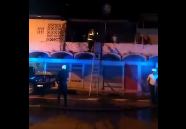 Conato de incendio en albergue en Colón