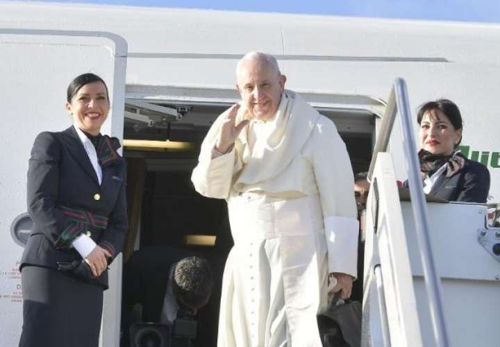El Papa rumbo a Panamá
