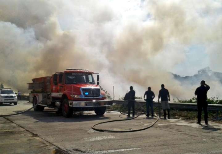 Aumenta cifra de incendios de herbazales y reservas forestales en Veraguas