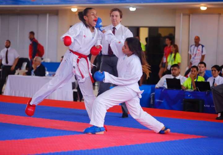 Karatecas Carrera y Gálvez se preparan para los Panamericanos