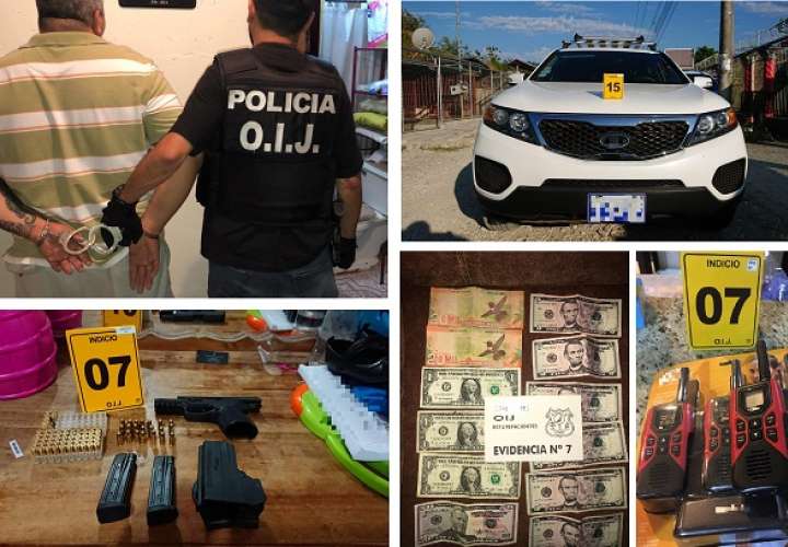 Desarticulan organización de tráfico drogas que operaba de Colombia a Costa Rica