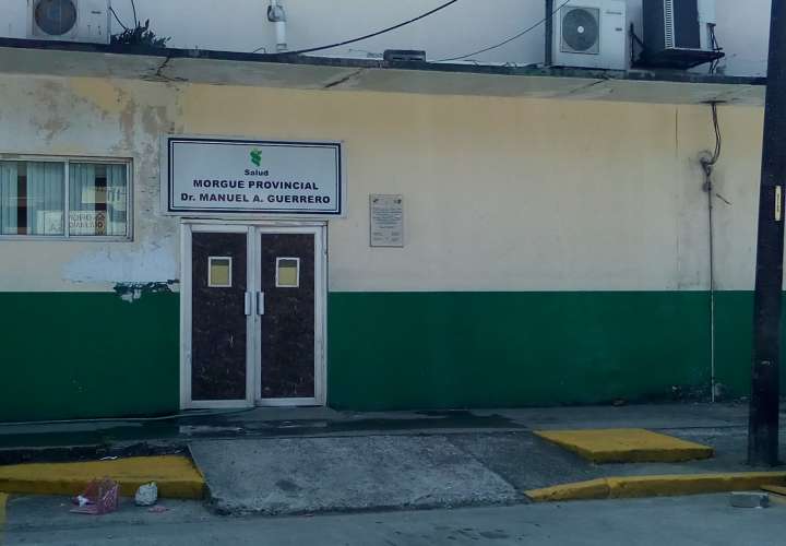 Instalaciones de la morgue judicial de Colón. Foto: Diómedes Sánchez