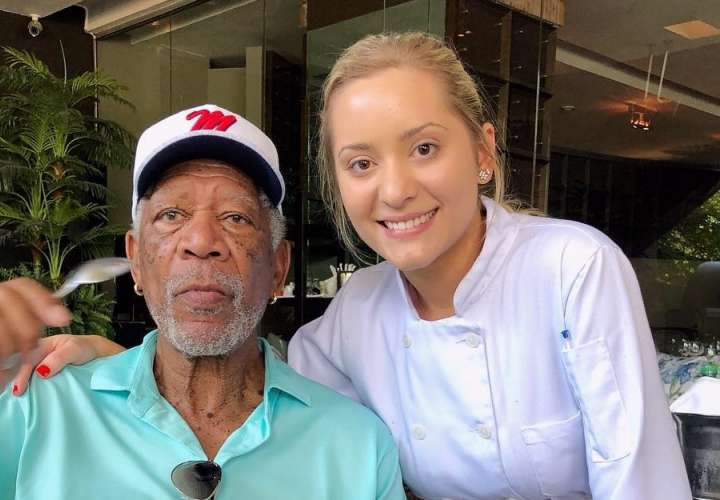 Morgan Freeman llegó a Panamá y quedó encantado con el ceviche