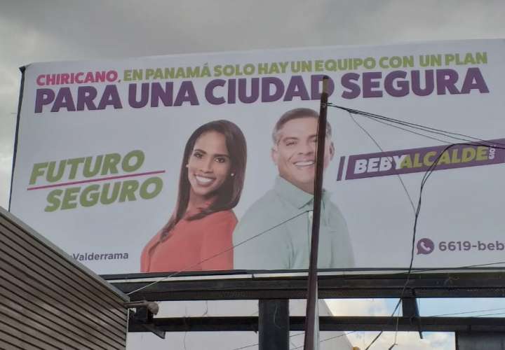 Chiricanos califican de burla propaganda de Beby Valderrama en Chiriquí (Video)