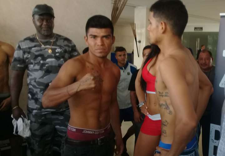 Jorge &quot;El Búfalo&quot; Sánchez (izq.) y Jaime Muñoz están listos para el combate. Foto: Joel Isaac González