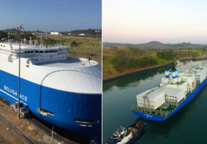 Carga refrigerada transita por primera vez por el Canal de Panamá