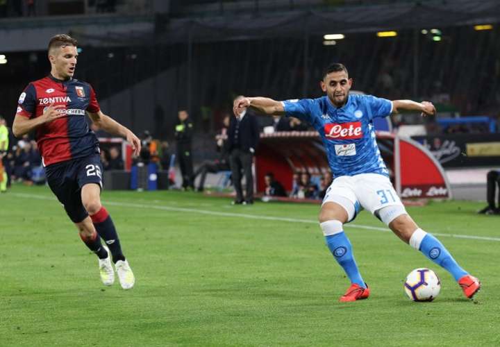  El Nápoles no pasó del 1-1 este domingo en el estadio San Paolo napolitano contra el Génova. Foto: EFE