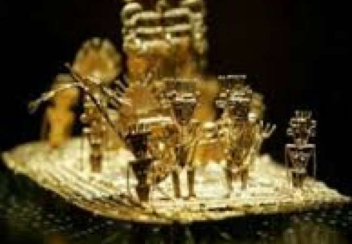 Museo expone con piezas de oro vida y muerte de "guerreros dorado"