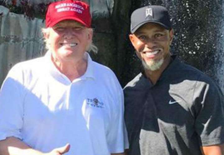 Trump otorgará la medalla presidencial de la Libertad a Tiger Woods