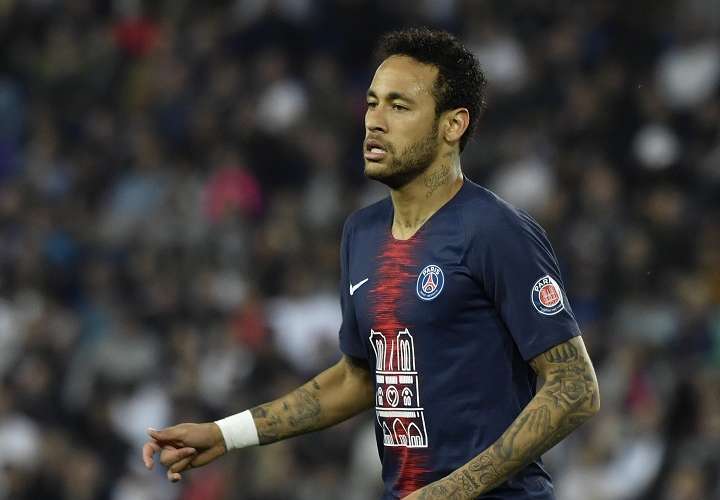 Neymar, delantero del París Saint Germain. Foto: EFE