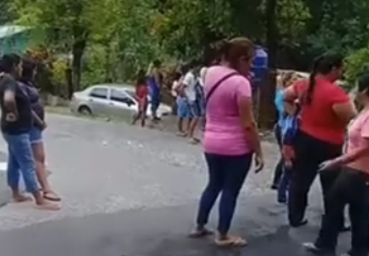 Protestas por falta de agua en Chivo Chivo y Pacora