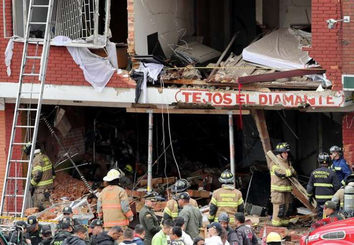 Una explosión en un barrio residencial de Bogotá deja al menos cuatro muertos