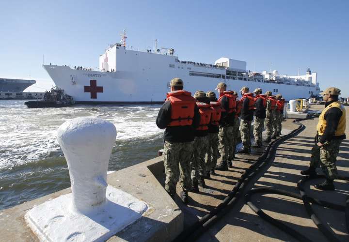 Activan barco hospital, ante crisis venezolana