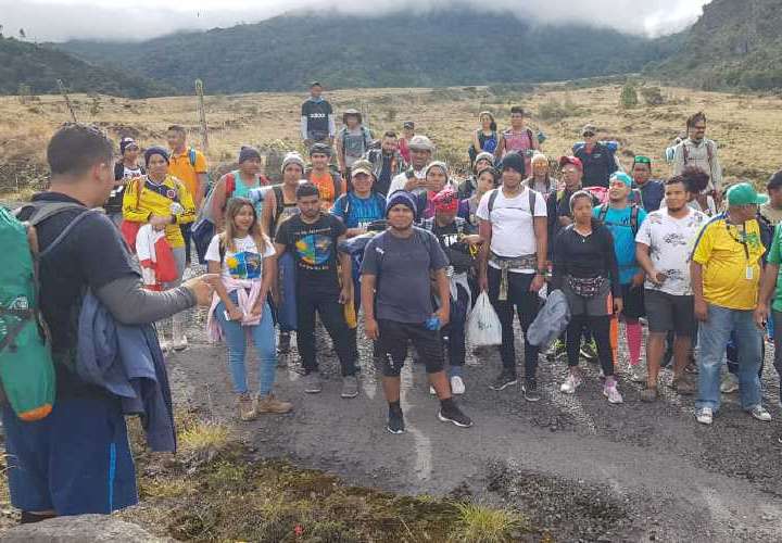 Unos 20 mil turistas visitaron Volcán Barú