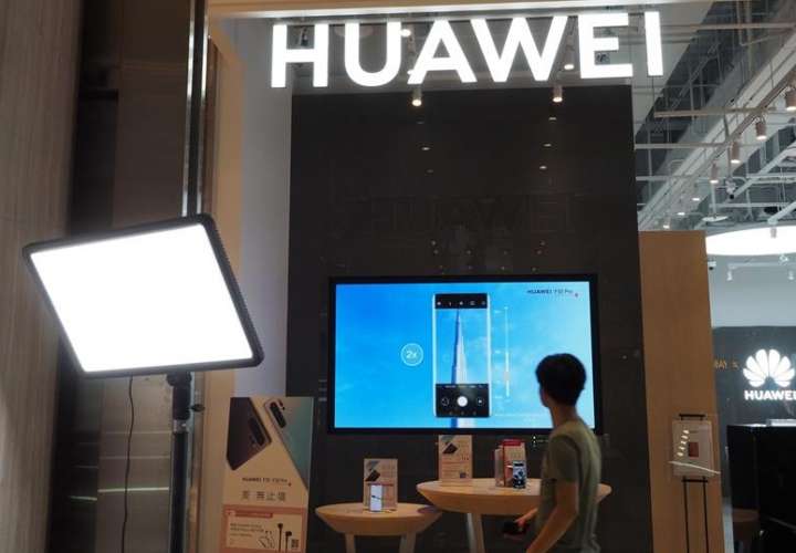 Una tienda Huawei en Taipei, Taiwán. EFEArchivo