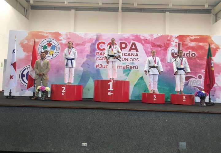 Judoca Anna Tirado reinó en torneo en Lima