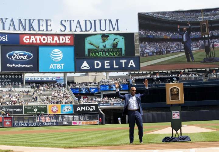 Yankees rindieron tributo a Mariano Rivera 