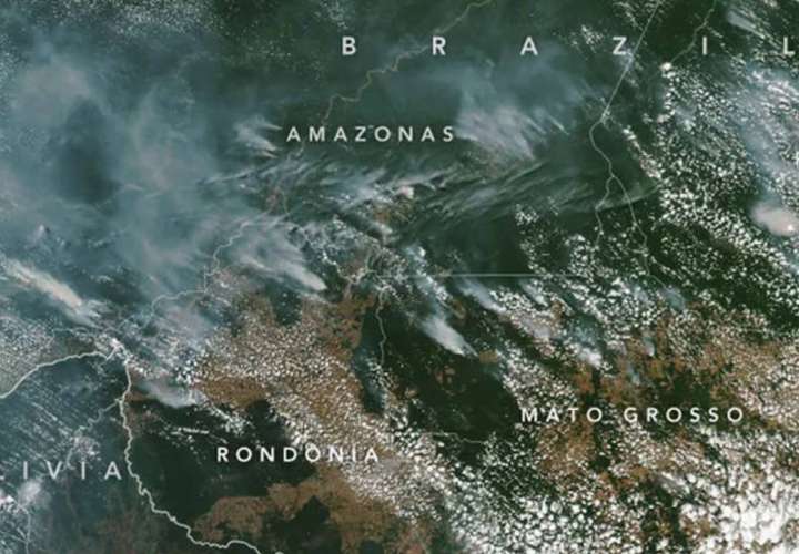 El Amazonas en estado de emergencia debido a los incendios