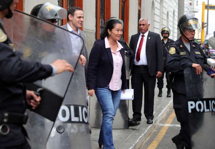 Jueza anunciará si reduce la prisión preventiva contra Keiko Fujimori