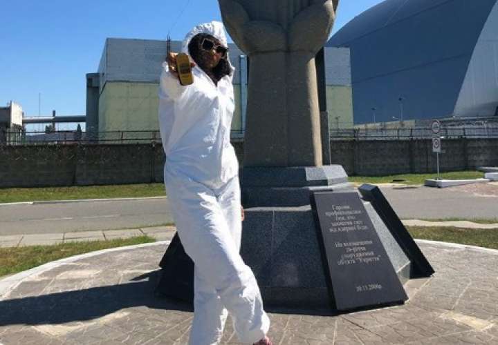 Daluna ya está mejor, después de su visita a Chernóbil