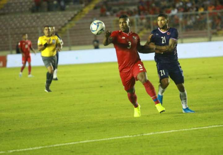 Nahki Wells fue el verdugo de Panamá al anotar los dos goles. Foto: Anayansi Gámez 