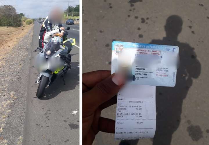 Más de 13 mil infracciones a motociclistas por manejo desordenado 