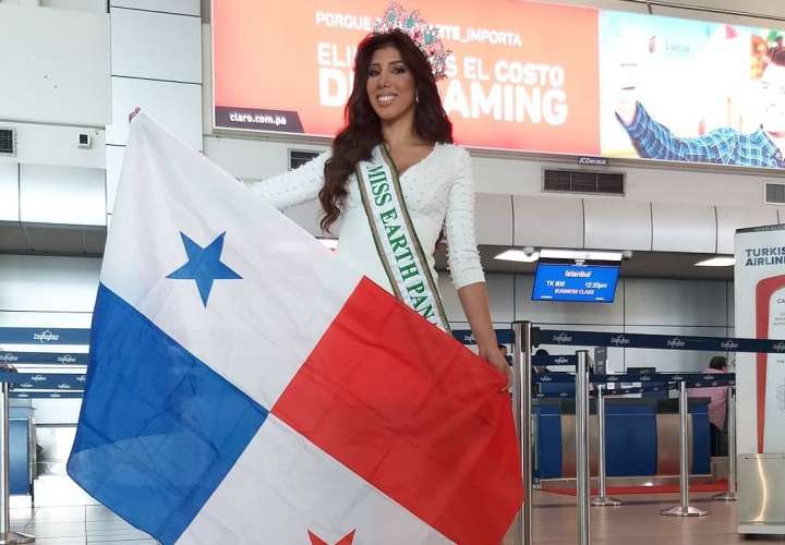Marianna Fuentes partió a Filipinas para participar en el Miss Earth