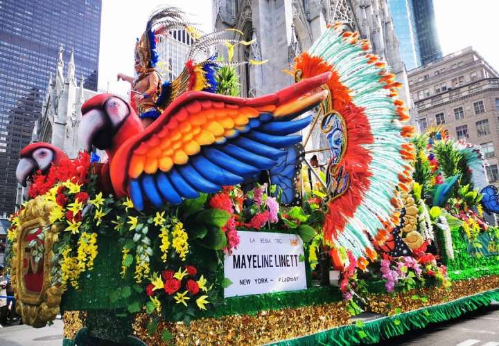Colombia gana en el desfile de la Hispanidad pero Panamá puso el ambiente