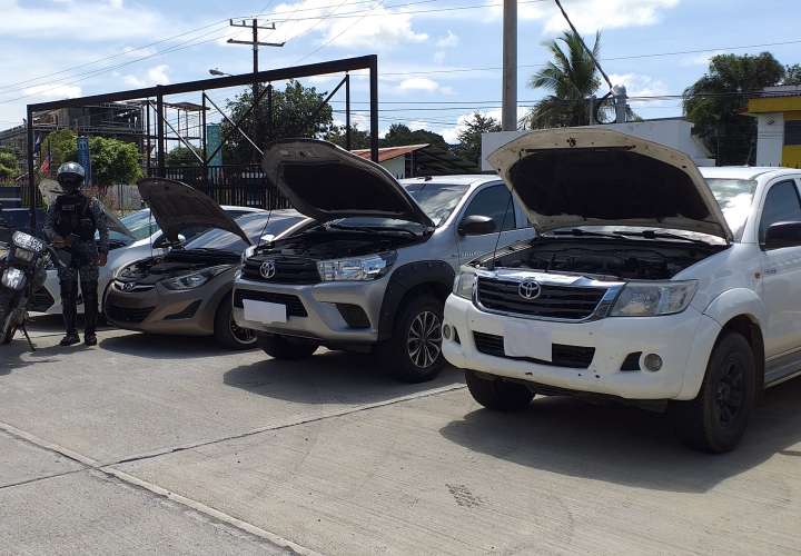 Desarticulan banda dedicada a hurtos y robos de vehículos en Chiriquí