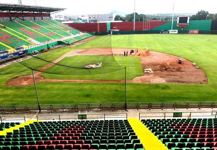El estadio Kenny Serracín será el hogar de los Federales y los Astronautas de Chiriquí en la Liga Profesional de Béisbol de Panamá. Foto: Pandeportes