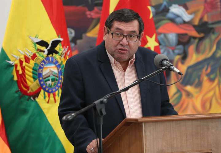 En la imagen, el ministro de Energías de Bolivia, Rafael Alarcón. EFE