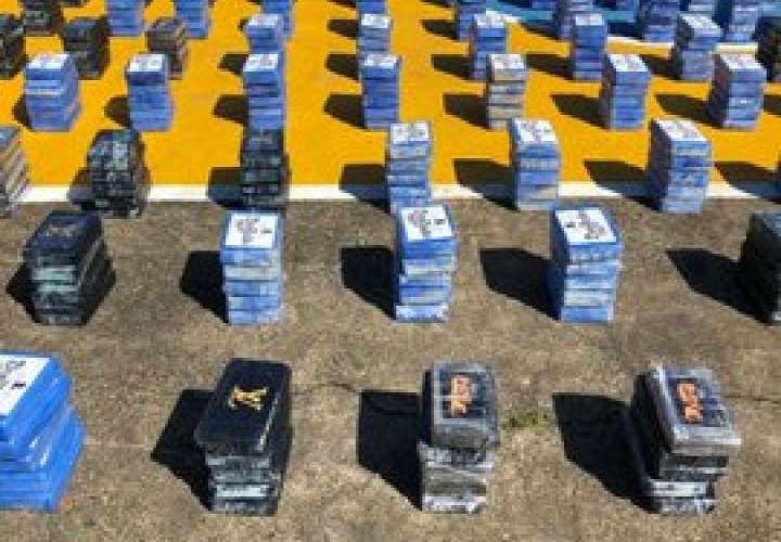 Confiscan casi dos toneladas de droga en Isla Tigre, Guna Yala