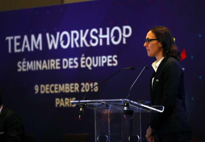 Rhiannon Martin, jefa de operaciones de torneos femeninos de FIFA. /Foto: Fepafut