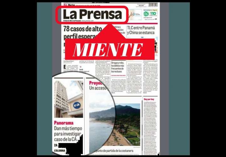 La Prensa vuelve a mentir en caso Caja de Ahorros